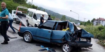 DEVREK’TE KAZA: 1’İ ÇOCUK 2 YARALI