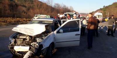 DEVREK’TE KAZA: 6 YARALI 
