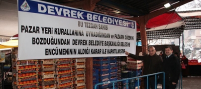  KURALLARA UYMAYAN PAZARCIYA CEZA