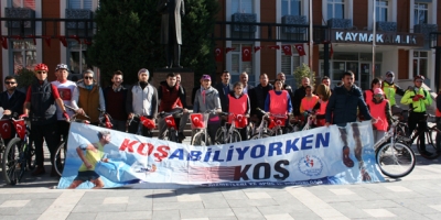 DEVREK’TEN GÖKÇEBEY’E KADAR PEDAL ÇEVİRDİLER