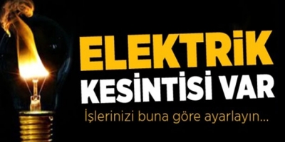  DİKKAT! DEVREK YİNE ELEKTRİKSİZ KALACAK...