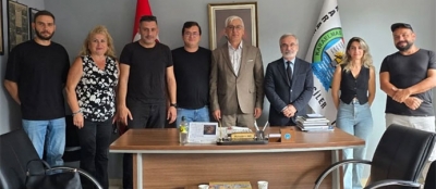 DİSK BASIN İŞ GENEL BAŞKANI DEDEOĞLU  KGD'Yİ ZİYARET ETTİ