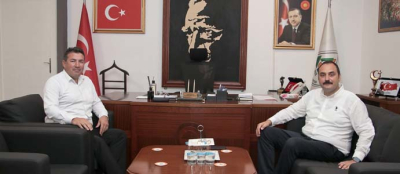 DÖKMECİ ULUPINIAR'I ZİYARET ETTİ