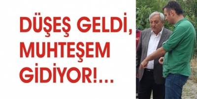 DÜŞEŞ GELDİ, MUHTEŞEM GİDİYOR!...