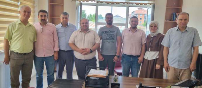 EĞİTİM-BİR SEN'DEN YENİ YÖNETİCİLERE ZİYARET