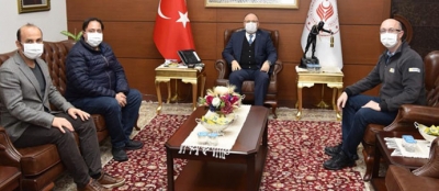 ENERJİSA YETKİLİLERİ VALİLİKTE