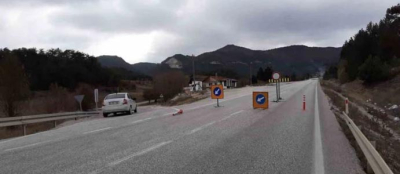 EREĞLİ-DEVREK YOLU KAPATILDI