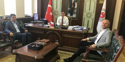 EREĞLİ TSO BAŞKANI KELEŞ'TEN BAŞSAVCI KOCAMAN'A ZİYARET