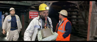 GAZ MASKELERİYLE MADENİ BOŞALTTILAR