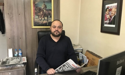 GAZETECİ İBRAHİM TIĞ, MESLEĞİNDE 31 YILI GERİDE BIRAKTI