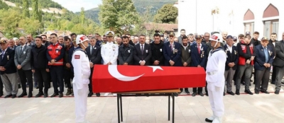 GAZİ HÜSEYİN AKCAN SON YOLCULUĞUNA UĞURLANDI