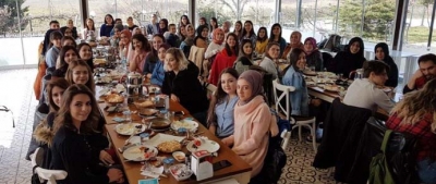  GIDA MÜHENDİSLİĞİ BÖLÜMÜ KAHVALTI ETKİNLİĞİNDE BİR ARAYA GELDİ