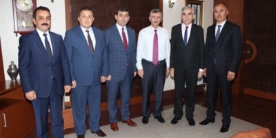 GMİS VALİ BEKTAŞ’I ZİYARET ETTİ