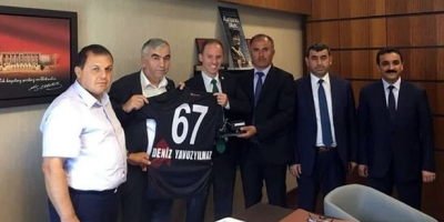 GMİS YAVUZYILMAZ’I ZİYARET ETTİ, HAYIRLI OLSUN DEDİ