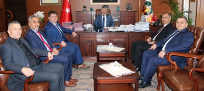GMİS YÖNETİMİ, VALİ BEKTAŞ’I ZİYARET ETTİ