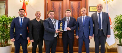 GMİS YÖNETİMİNDEN BAKAN TUNÇ’A ZİYARET 