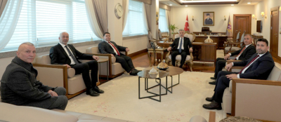 GMİS YÖNETİMİNDEN DANIŞTAY BAŞKANI YİĞİT'E ZİYARET