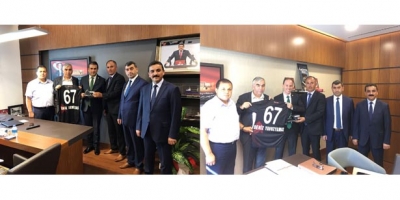 GMİS’TEN DEMİRTAŞ VE YAVUZYILMAZ’A TEBRİK ZİYARETİ