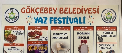 GÖKÇEBEY BELEDİYESİ YAZ FESTİVALİ DÜZENLİYOR