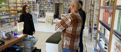  GÖREVE YENİ BAŞLAYAN KAYMAKAM’DAN ESNAFA ZİYARET