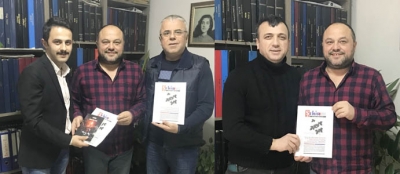 GÜRBÜZ, ALAZ VE KORKUT’TAN BÜROMUZA ZİYARET