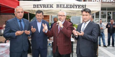 HAYIR KAPISI DUALARLA AÇILDI