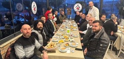 HÜR GAZETECİLER CEMİYETİ ÜYLERİ İFTARDA BULUŞTU