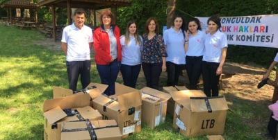 İHTİYAÇ SAHİBİ ÇOCUKLAR İÇİN PİKNİK DÜZENLEDİLER