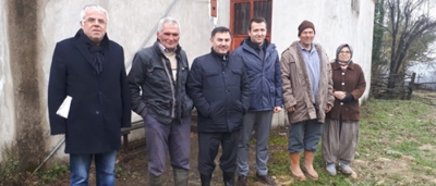   İL MÜDÜRÜ ÇATAKLI DEVREK’TE KÖYLERİ GEZDİ