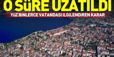 İMAR BARIŞI'NDA BAŞVURU SÜRESİ 31 ARALIK'A KADAR UZATILDI