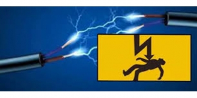 İNŞAATTA ELEKTRİK AKIMINA KAPILDI