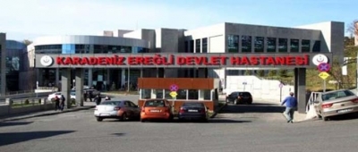 İŞÇİLER TEST İÇİN HASTANEYE AKIN ETTİ