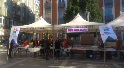 KADIN EMEK PAZARI AÇILDI