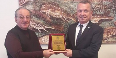 KANTARCI’YA TEŞEKKÜR PLAKETİ