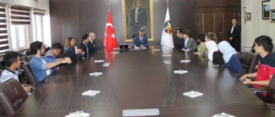 KARAELMAS TÖMER’DEN VALİ ERDOĞAN BEKTAŞ’A ZİYARET
