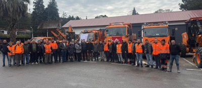 KARAYOLLARI İŞÇİLERİ KURBAN KESTİ