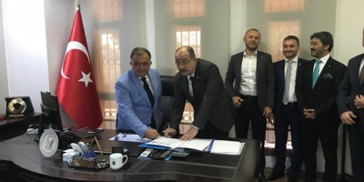 KARDEŞ ODA PROTOKOLÜ İMZALARI ATILDI. 