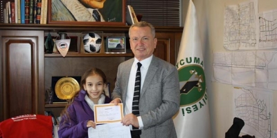 KARNEYİ KAPAN BAŞKANA KOŞTU