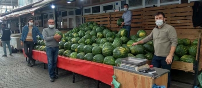  KARPUZ TEZGAHTAKİ YERİNİ ALDI