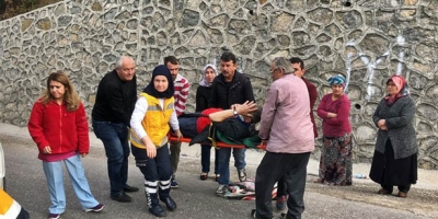 KARŞIDAN KARŞIYA GEÇMEK İSTEMİŞTİ