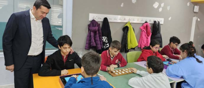 KAYMAKAM EVLİCE, AHMET TANER KIŞLALI ORTAOKULU'NU ZİYARET ETTİ