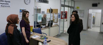 KAYMAKAM ŞIKTAŞ PERSONELİN YENİ YILINI KUTLADI
