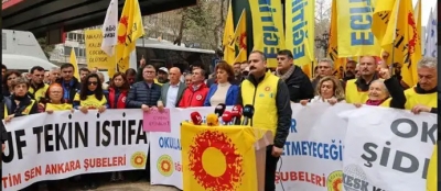 KESK VE EĞİTİM-SEN: ‘TARİKATIN BAKANI   YUSUF TEKİN İSTİFA’