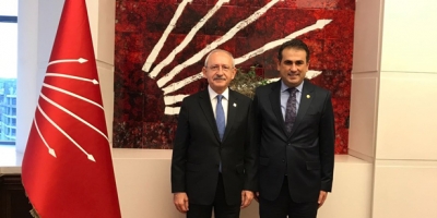 KILIÇDAROĞLU,  ÜNAL DEMİRTAŞ'I KABUL ETTİ