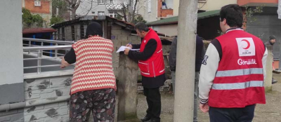  KIZILAY DEVREK'TE ÇARESİZLERE ÇARE OLMAYA DEVAM EDİYOR