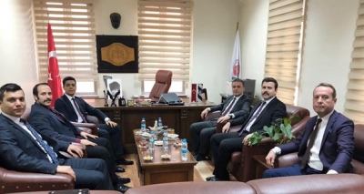 KOCAMAN, DEVREK ADLİYESİNİ ZİYARET ETTİ