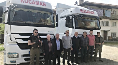 KOCAMAN NAKLİYAT ŞİRKETİNE 2 TIR DAHA