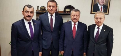 KOCAMAN’DAN ZONGULDAK MİLLETVEKİLLERİNE ZİYARET