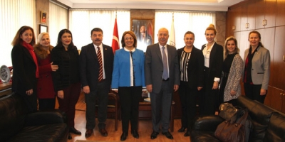 KÖSE, BAŞKAN MUHARREM AKDEMİR’İ ZİYARET ETTİ