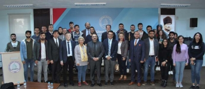 ‘KOSGEB GİRİŞİMCİLİK VE AR-GE DESTEK PROGRAMLARI’ KONULU KONFERANS YAPILDI